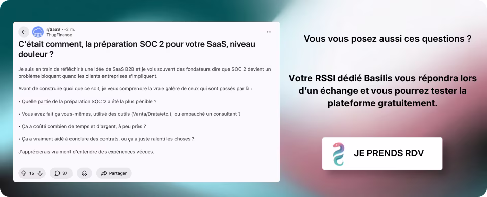 questions sur SOC 2